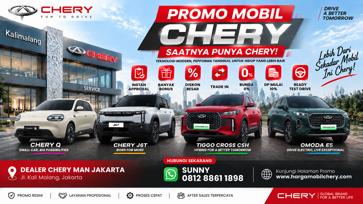 promo chery murah jakarta 20226